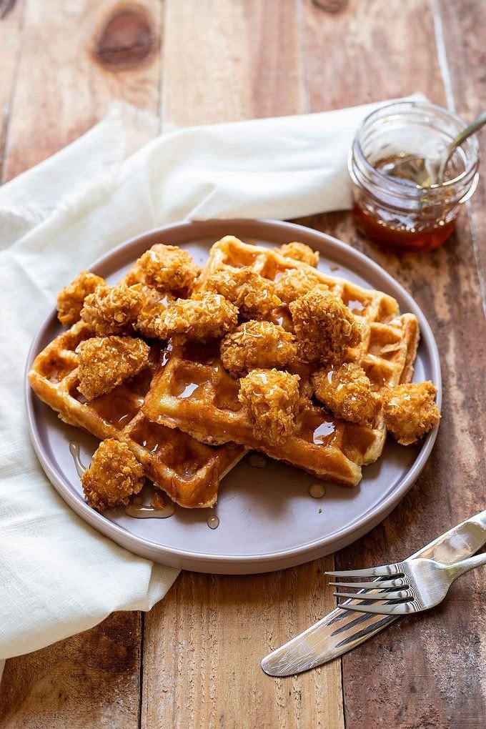 Waffles &chicken